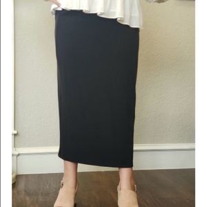 NWT!! Mustard yellow pencil skirt